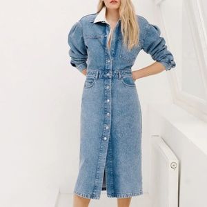 Denim shirt Dress